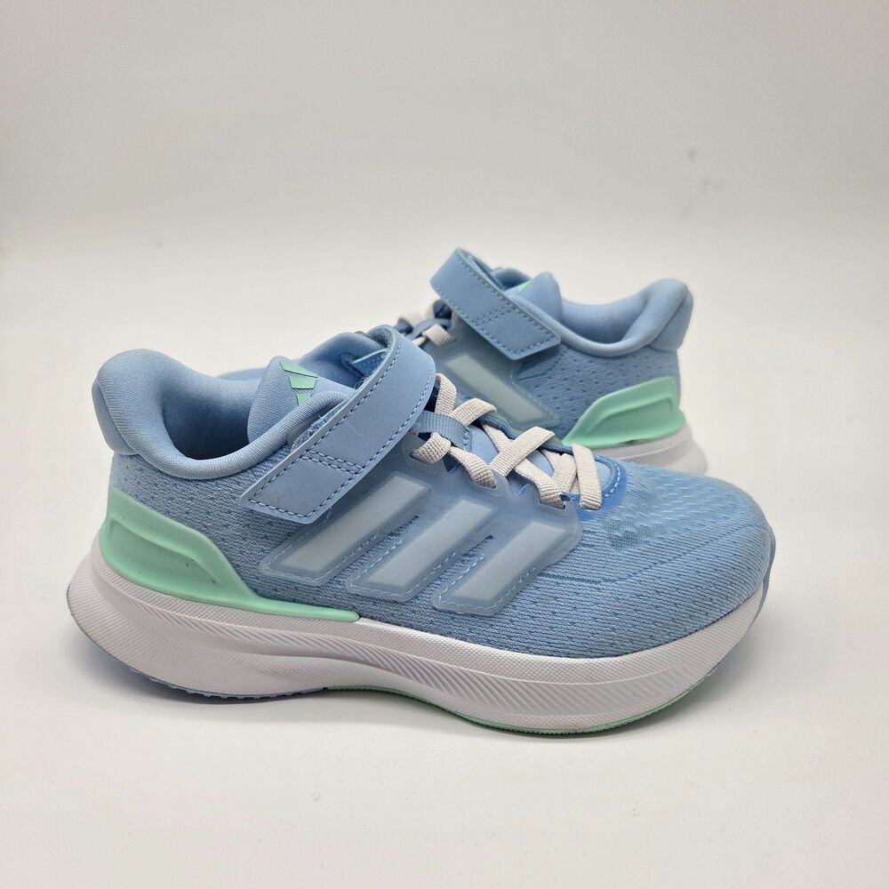 Adidas Kids Ultra Run 5 EL Running Sneakers Blue Comfort Size 12K